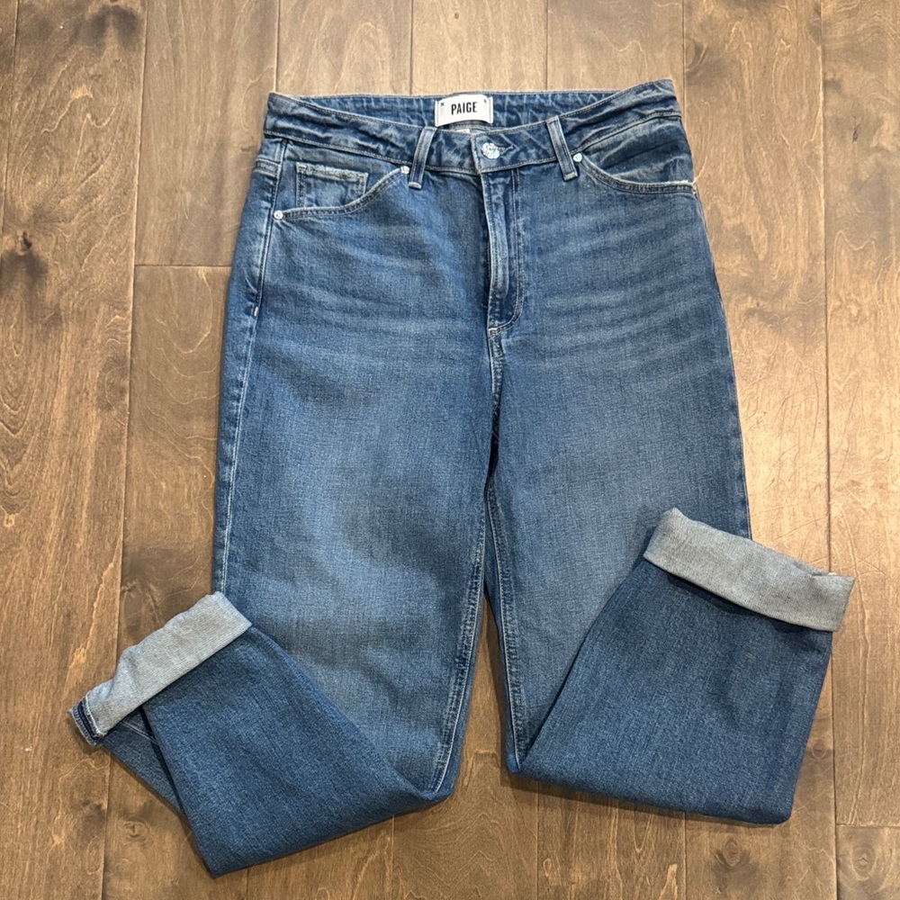 PAIGE Classic Indigo Denim Jeans